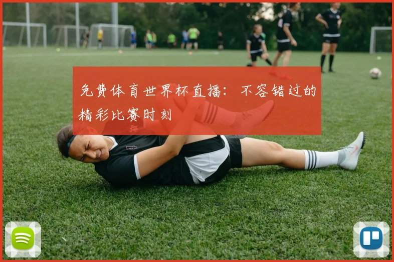 免费体育世界杯直播:不容错过的精彩比赛时刻